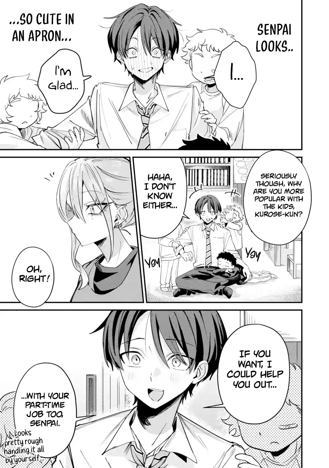 Haimiya Senpai wa Kowakute Kawaii Chapter 28 page 16 - 