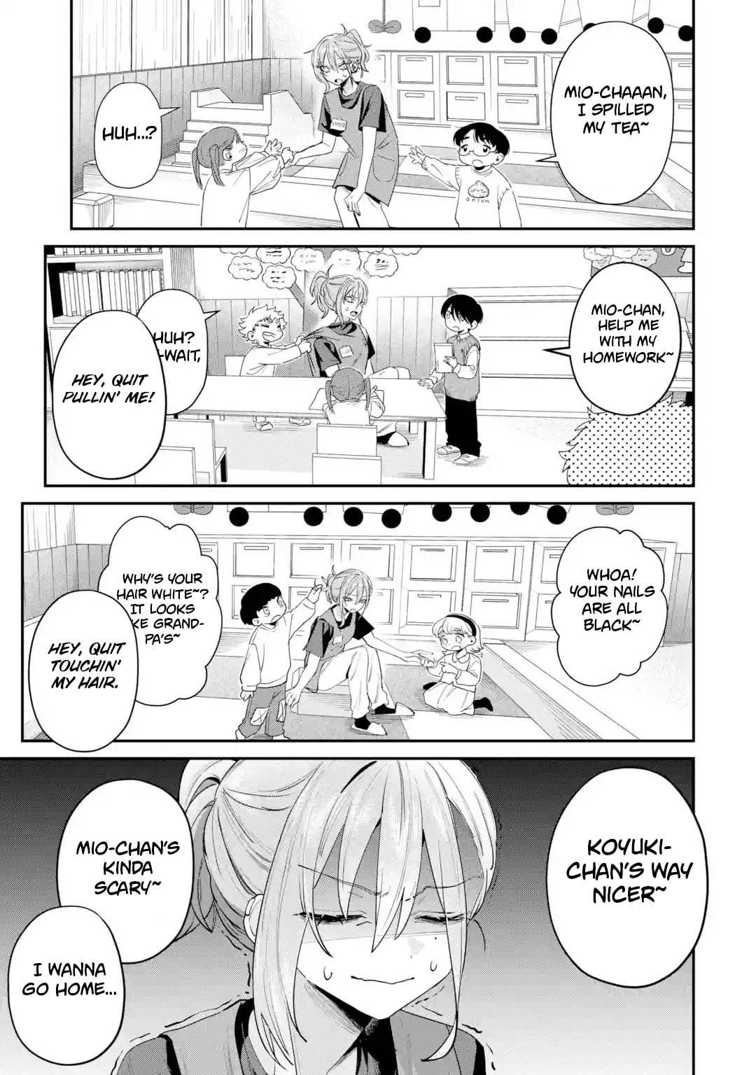 Haimiya Senpai wa Kowakute Kawaii Chapter 28 page 8 - 