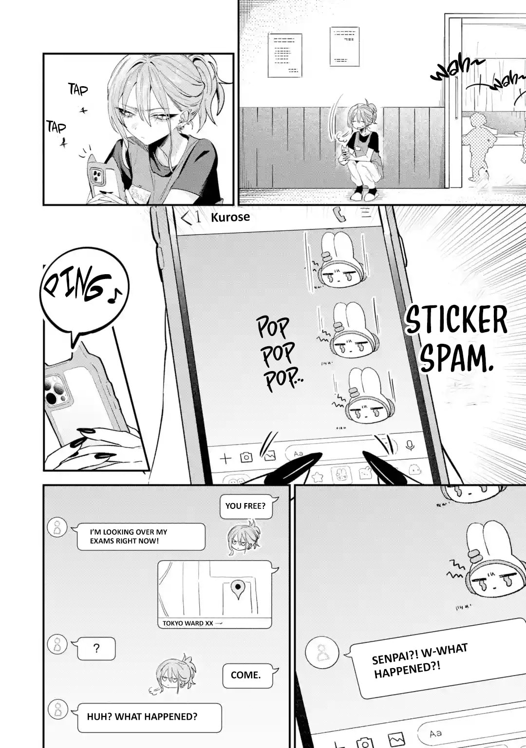 Haimiya Senpai wa Kowakute Kawaii Chapter 28 page 9 - 
