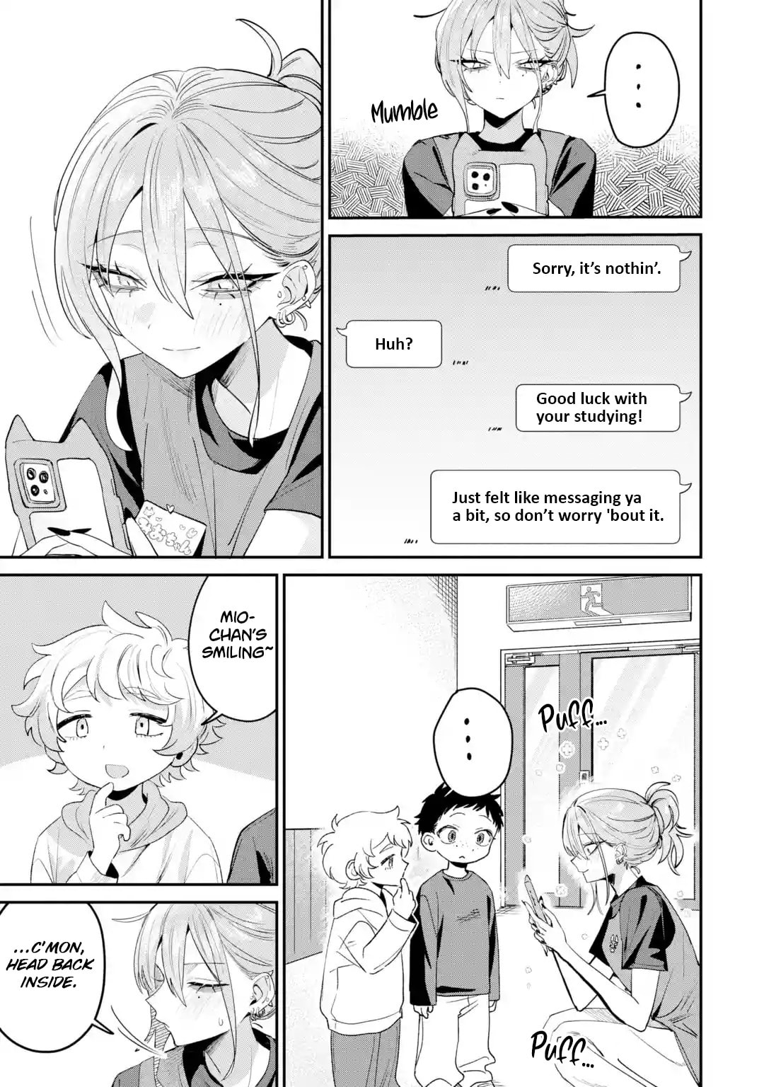 Haimiya Senpai wa Kowakute Kawaii Chapter 28 page 10 - 