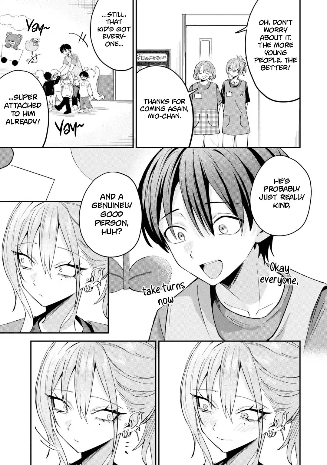 Haimiya Senpai wa Kowakute Kawaii Chapter 29.1 page 4 - 