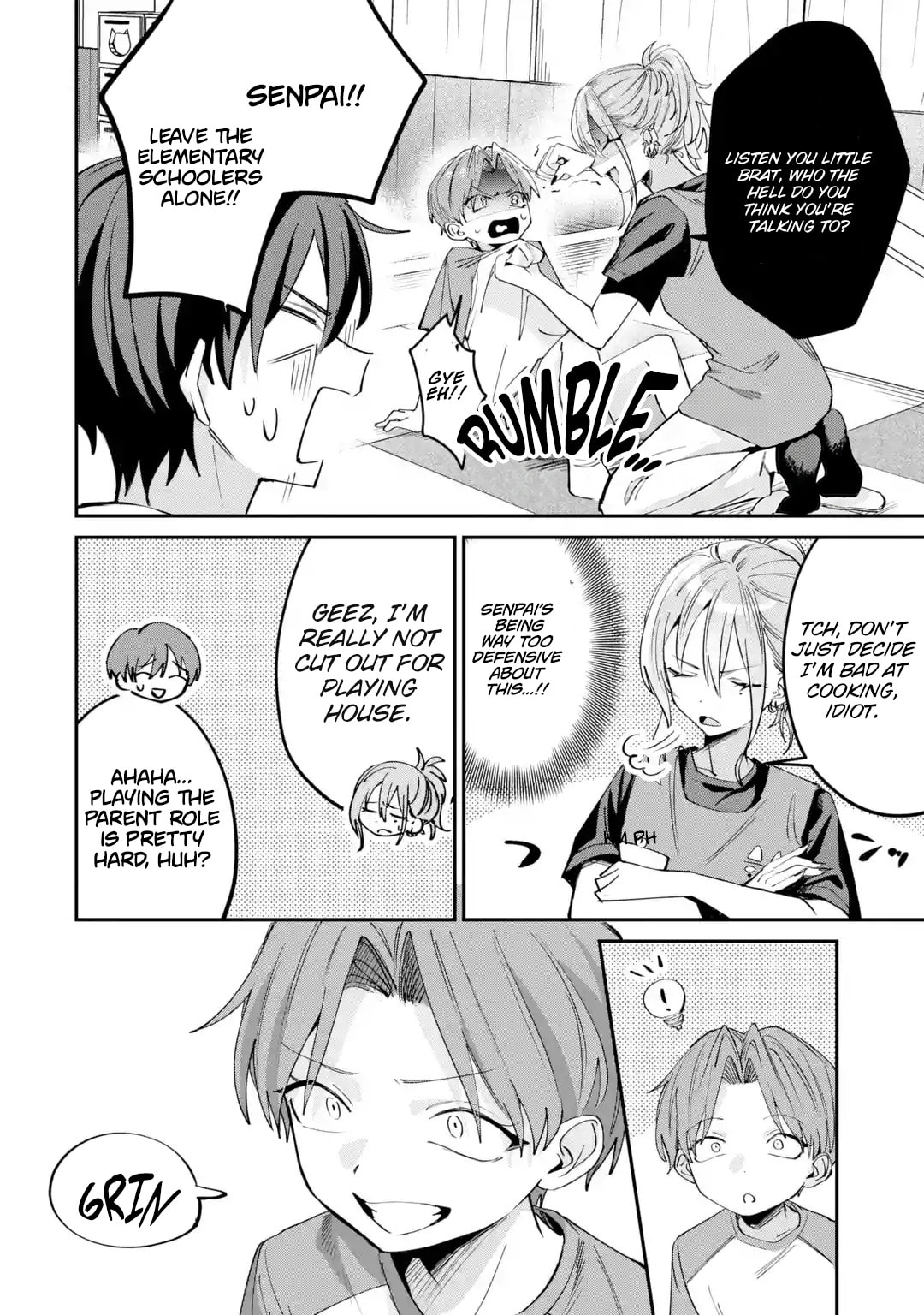 Haimiya Senpai wa Kowakute Kawaii Chapter 29.1 page 9 - 