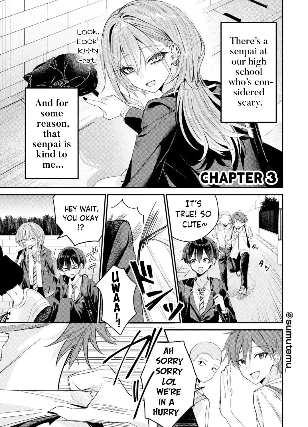 Haimiya Senpai wa Kowakute Kawaii Chapter 3 page 3 - 