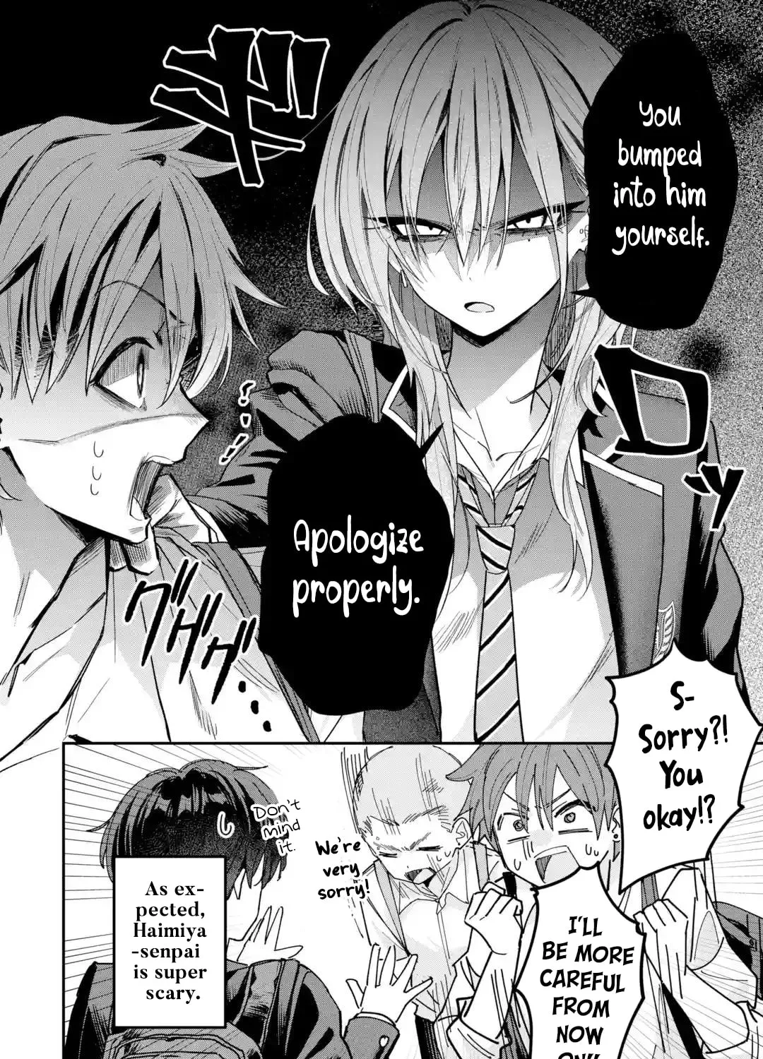 Haimiya Senpai wa Kowakute Kawaii Chapter 3 page 5 - 
