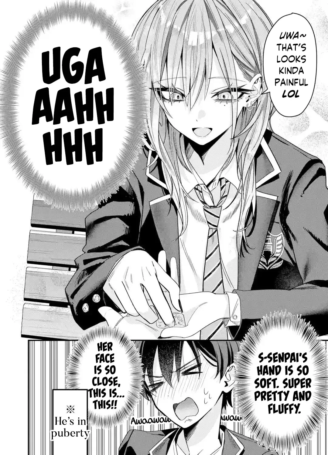 Haimiya Senpai wa Kowakute Kawaii Chapter 3 page 9 - 