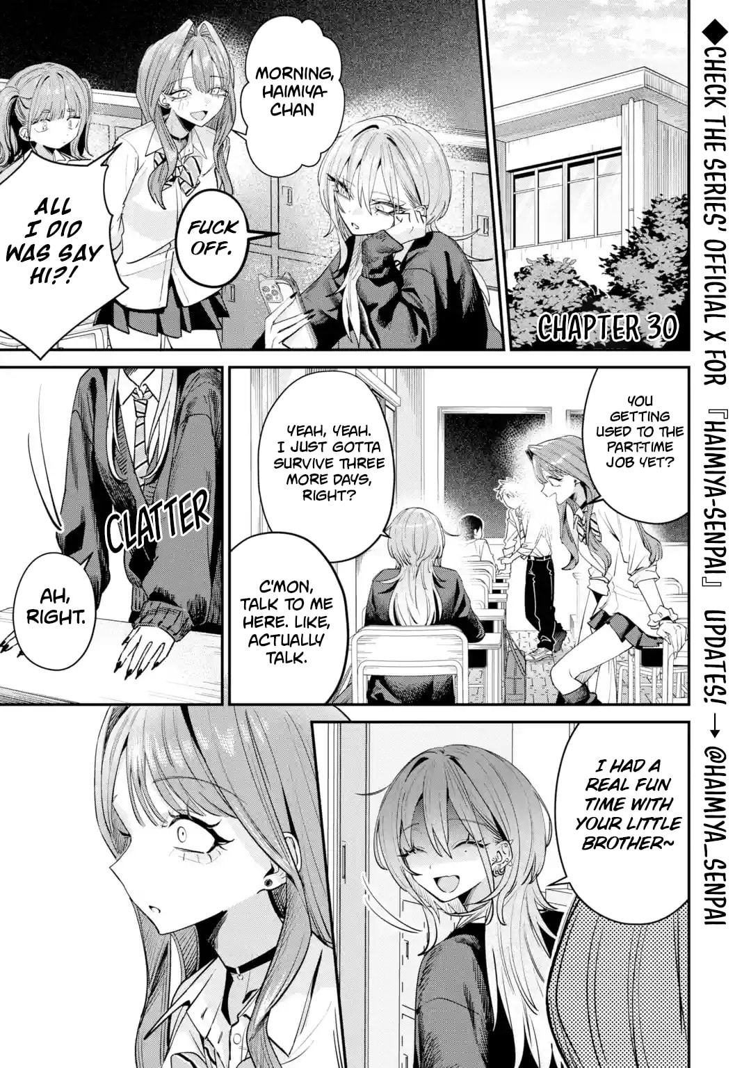 Haimiya Senpai wa Kowakute Kawaii Chapter 30 page 2 - 