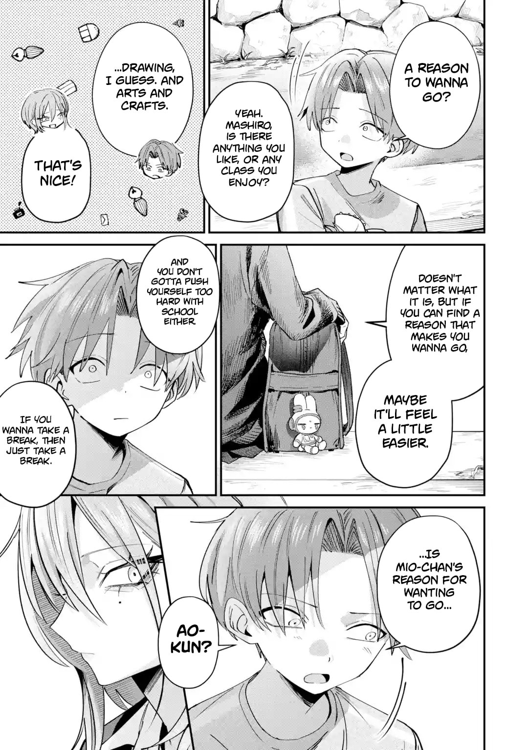 Haimiya Senpai wa Kowakute Kawaii Chapter 30 page 16 - 