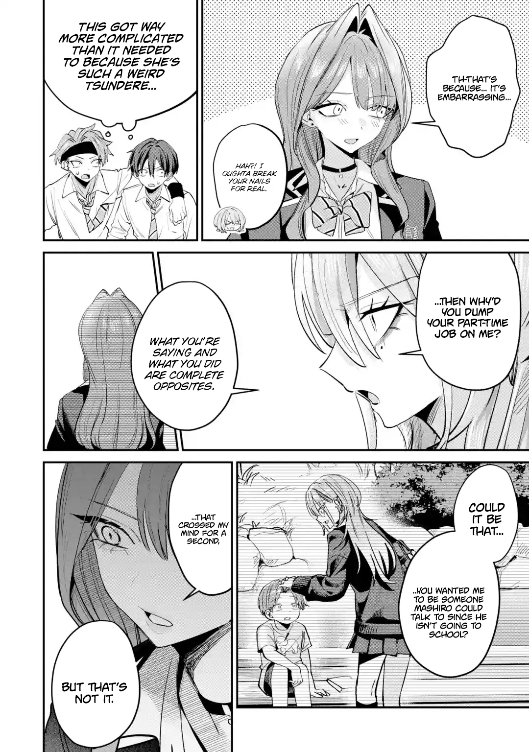 Haimiya Senpai wa Kowakute Kawaii Chapter 32 page 18 - 