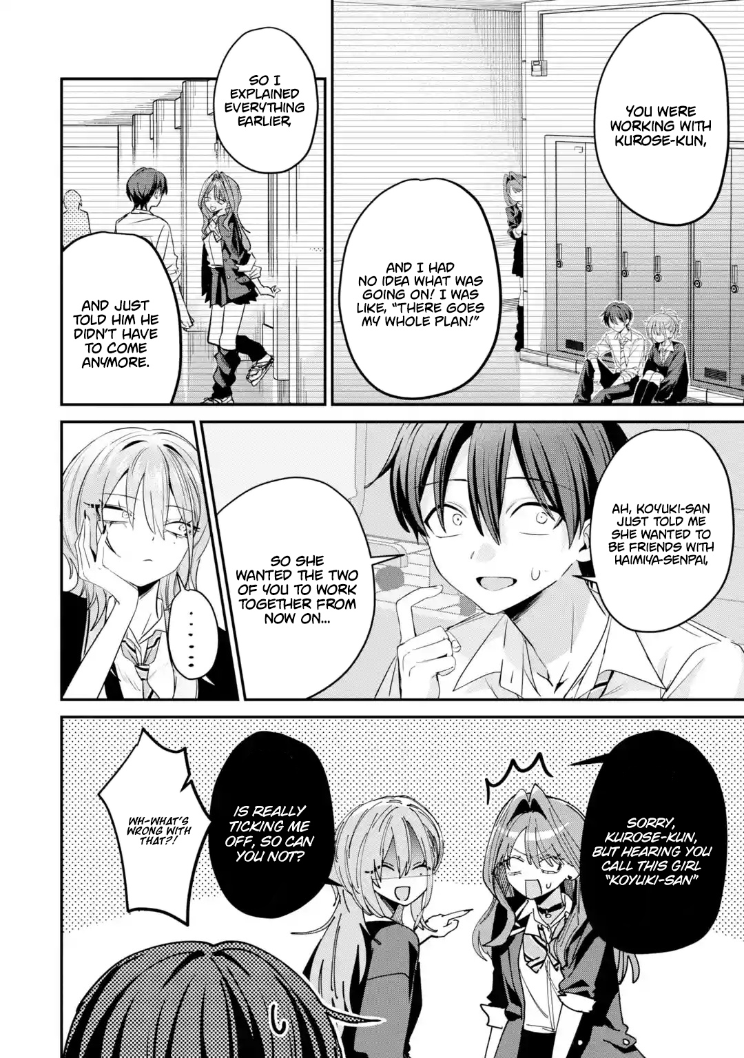 Haimiya Senpai wa Kowakute Kawaii Chapter 32 page 20 - 