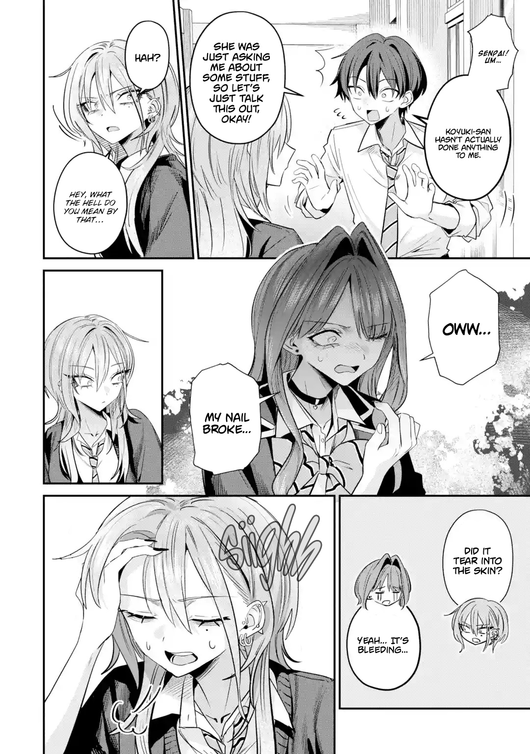 Haimiya Senpai wa Kowakute Kawaii Chapter 32 page 6 - 
