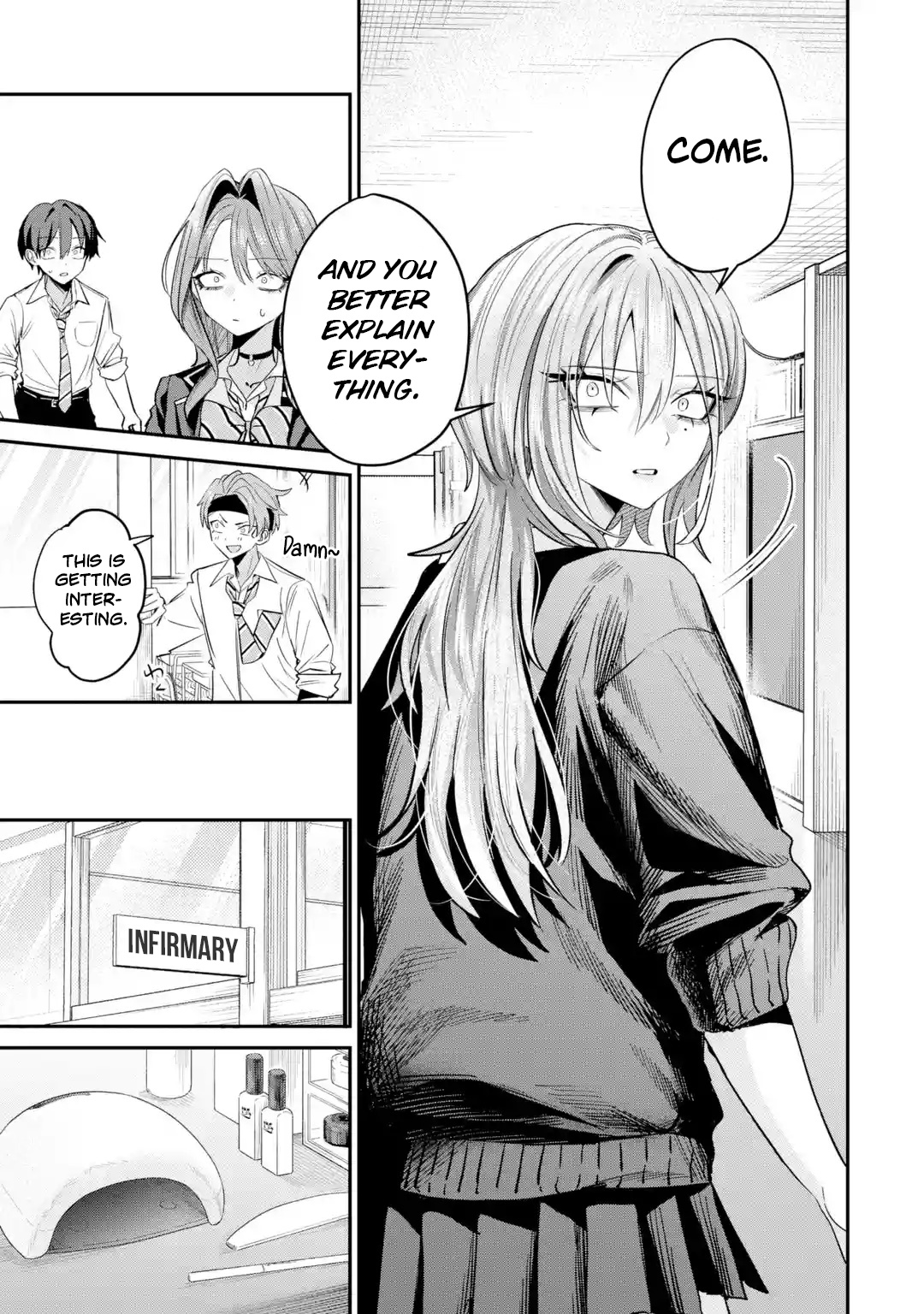 Haimiya Senpai wa Kowakute Kawaii Chapter 32 page 7 - 