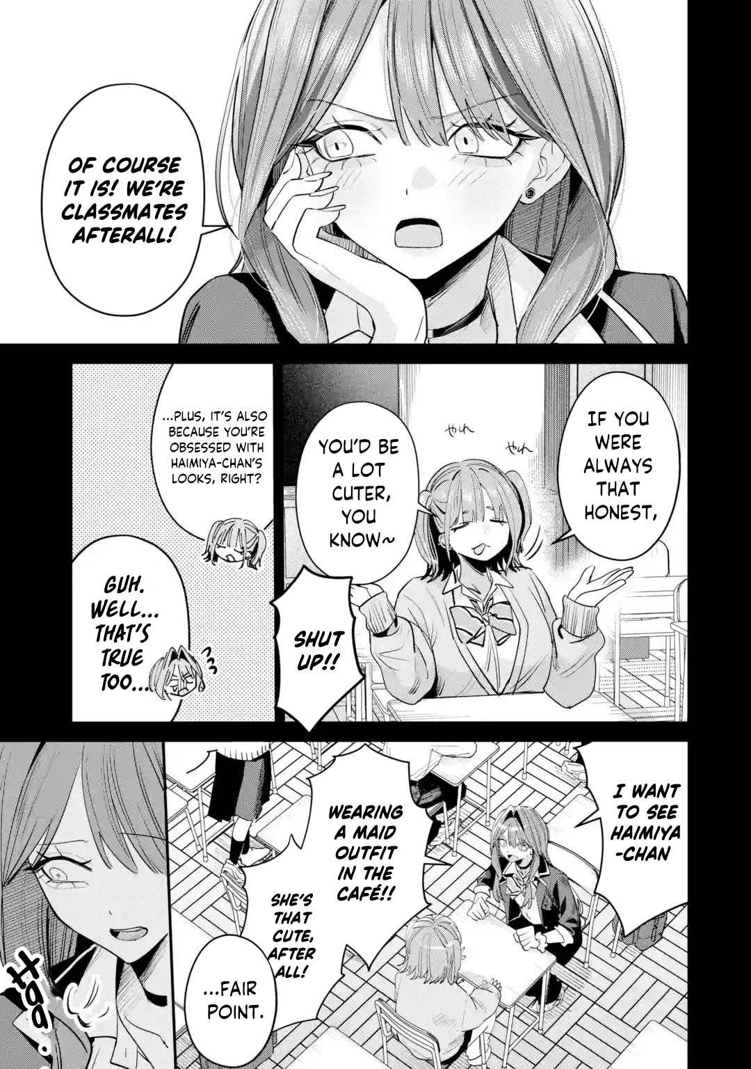 Haimiya Senpai wa Kowakute Kawaii Chapter 33 page 4 - 