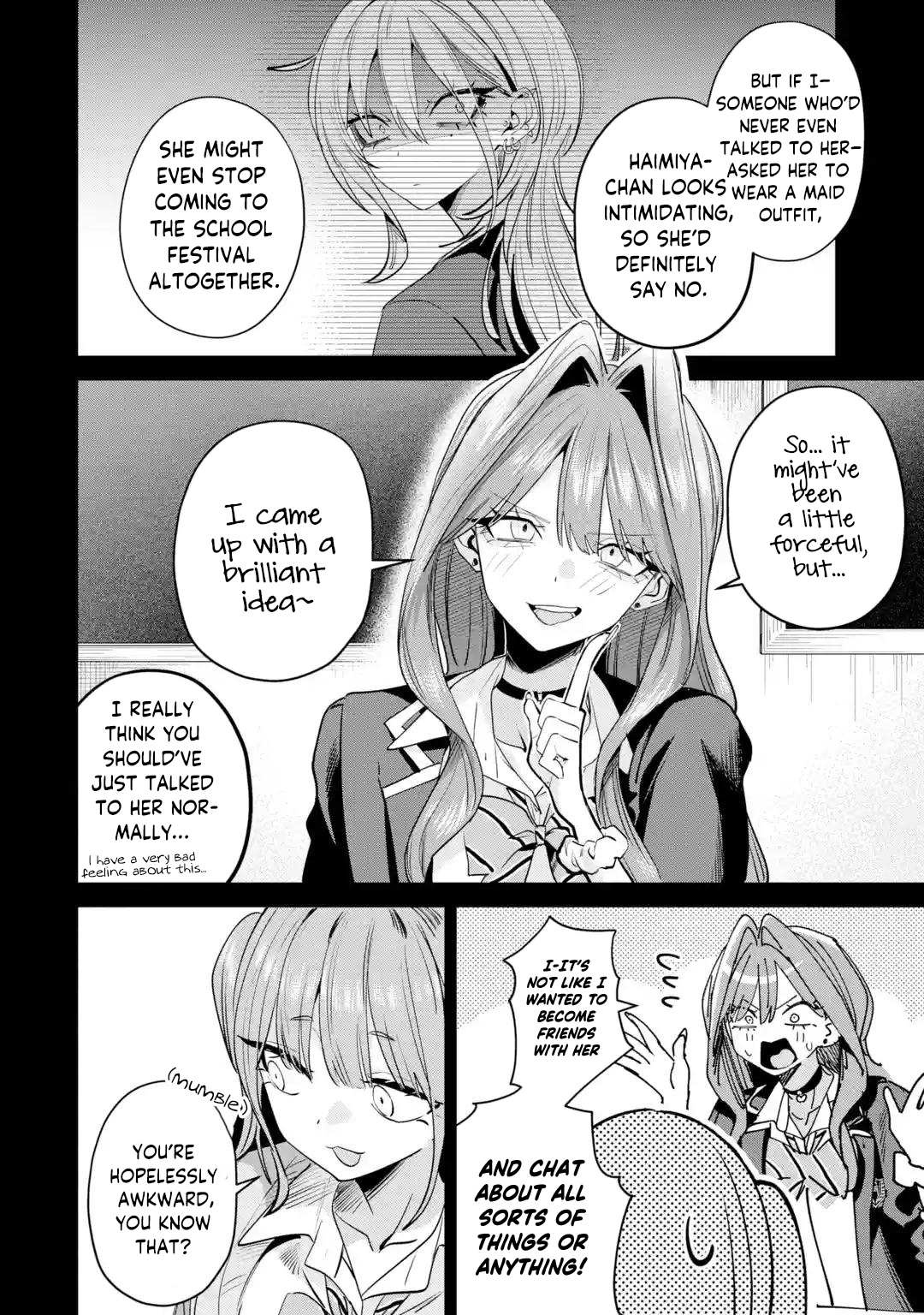 Haimiya Senpai wa Kowakute Kawaii Chapter 33 page 5 - 
