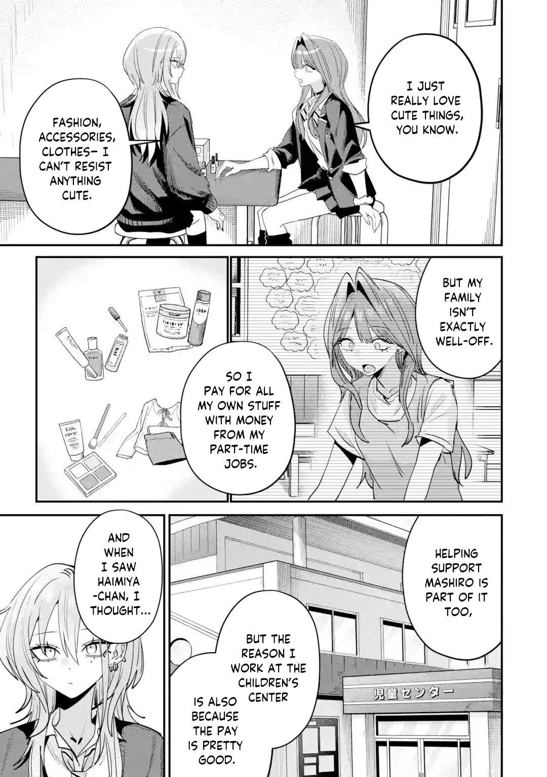 Haimiya Senpai wa Kowakute Kawaii Chapter 33 page 6 - 
