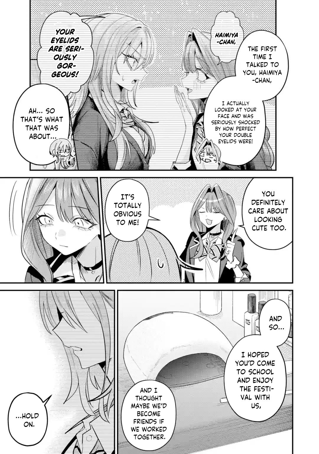 Haimiya Senpai wa Kowakute Kawaii Chapter 33 page 8 - 