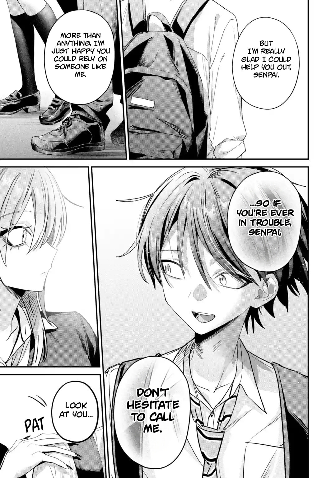 Haimiya Senpai wa Kowakute Kawaii Chapter 35 page 12 - 