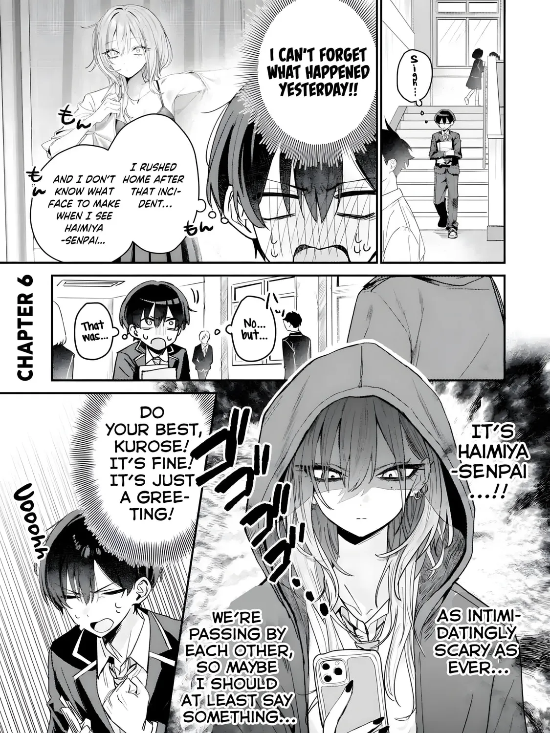 Haimiya Senpai wa Kowakute Kawaii Chapter 6 page 3 - 