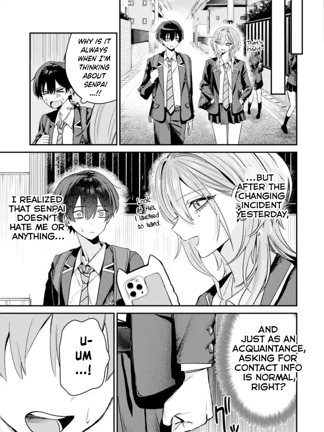 Haimiya Senpai wa Kowakute Kawaii Chapter 7 page 11 - 