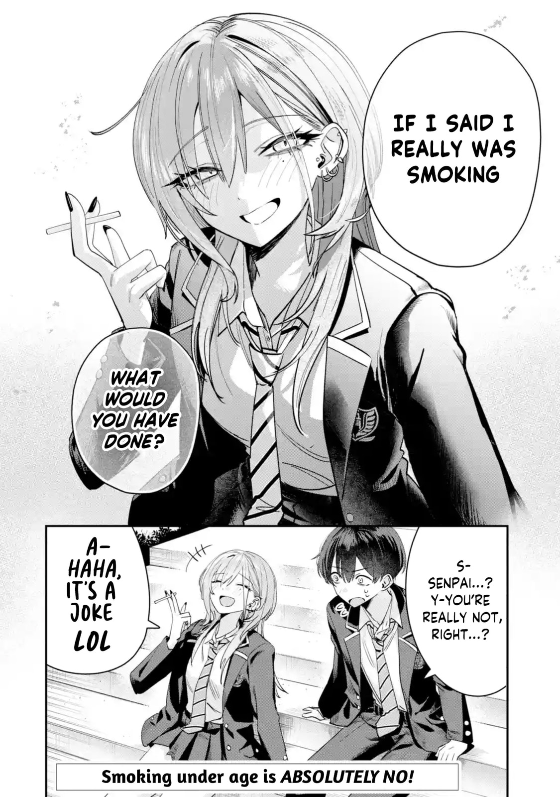 Haimiya Senpai wa Kowakute Kawaii Chapter 8 page 7 - 