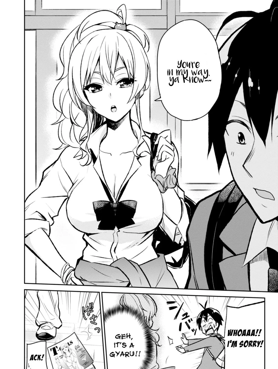 Hajimete no Gal Chapter 1 page 20 - 