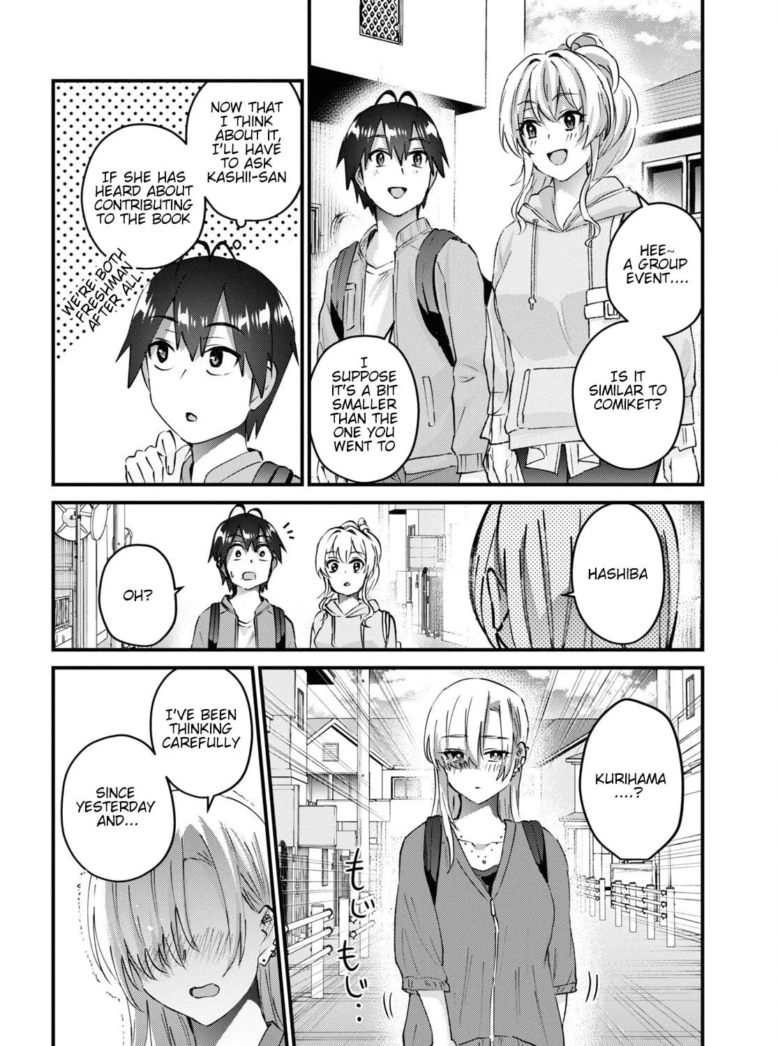 Hajimete no Gal Chapter 141 page 20 - 