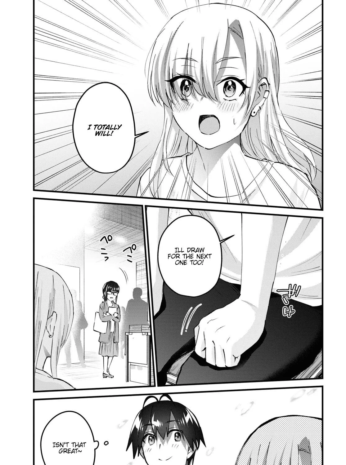 Hajimete no Gal Chapter 147 page 43 - 