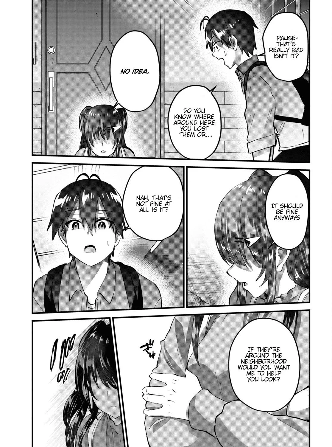 Hajimete no Gal Chapter 147 page 55 - 