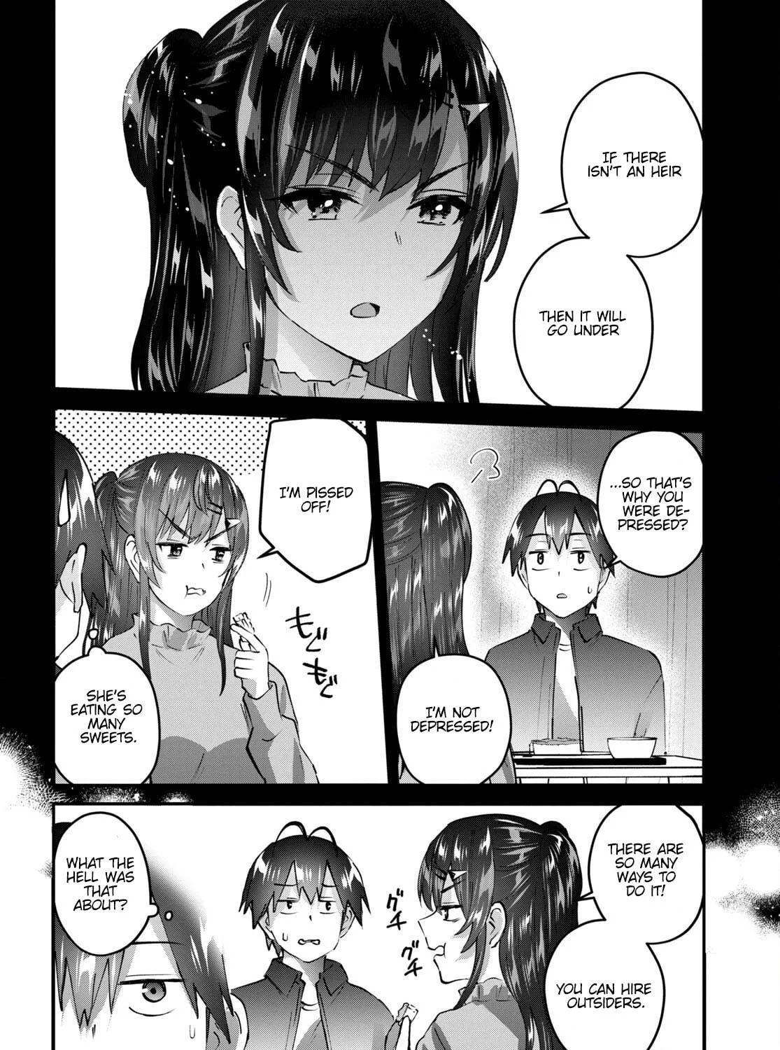 Hajimete no Gal Chapter 148 page 19 - 