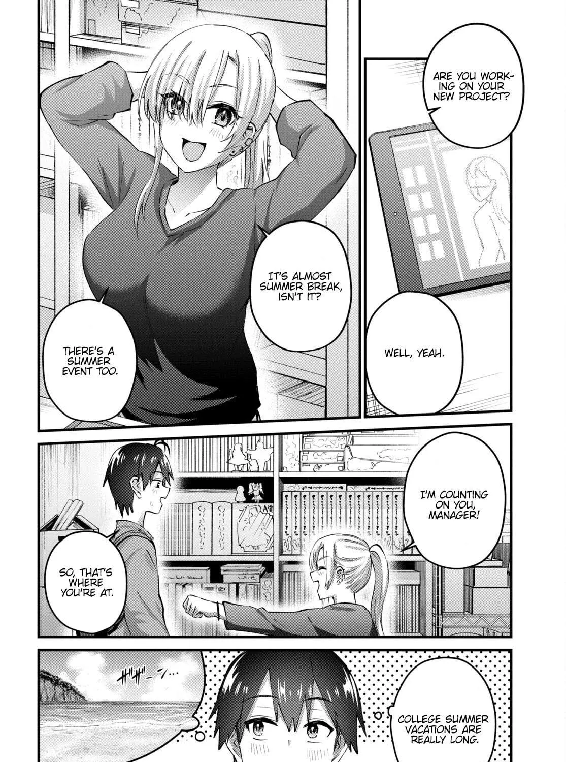Hajimete no Gal Chapter 148 page 23 - 