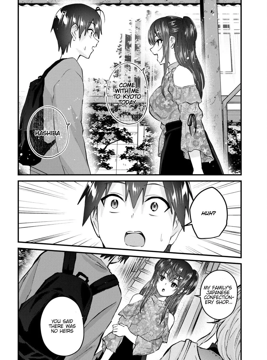Hajimete no Gal Chapter 148 page 35 - 