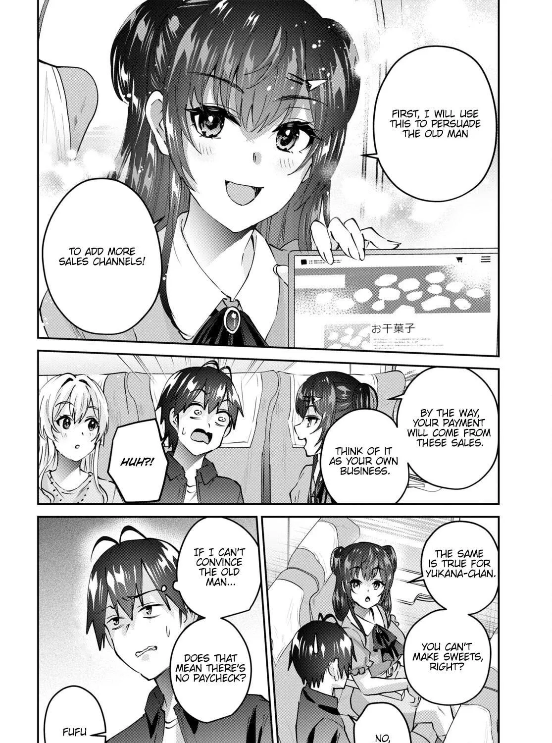 Hajimete no Gal Chapter 149 page 9 - 