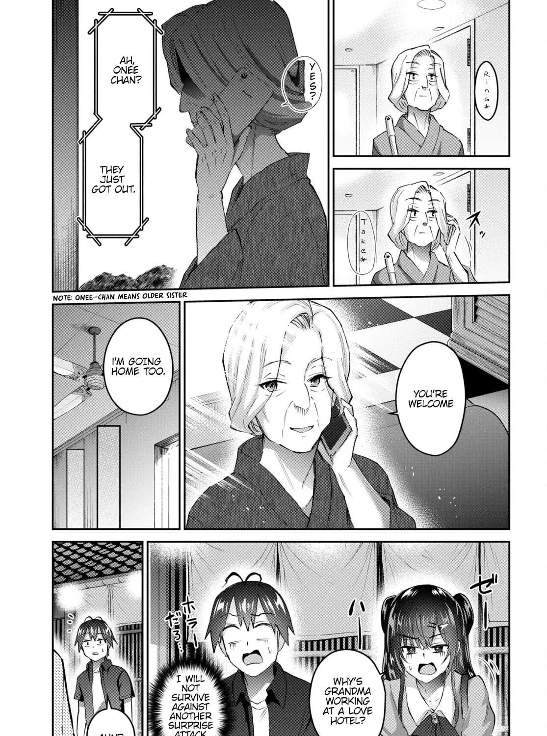 Hajimete no Gal Chapter 152 page 38 - 