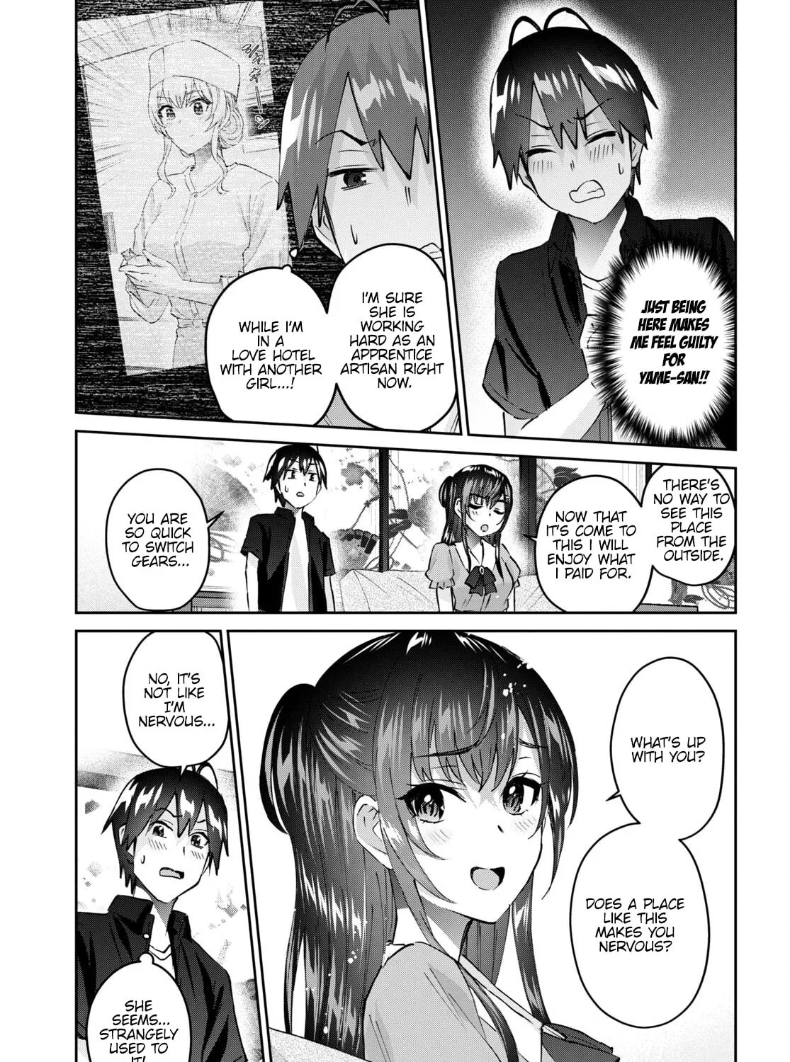 Hajimete no Gal Chapter 152 page 6 - 