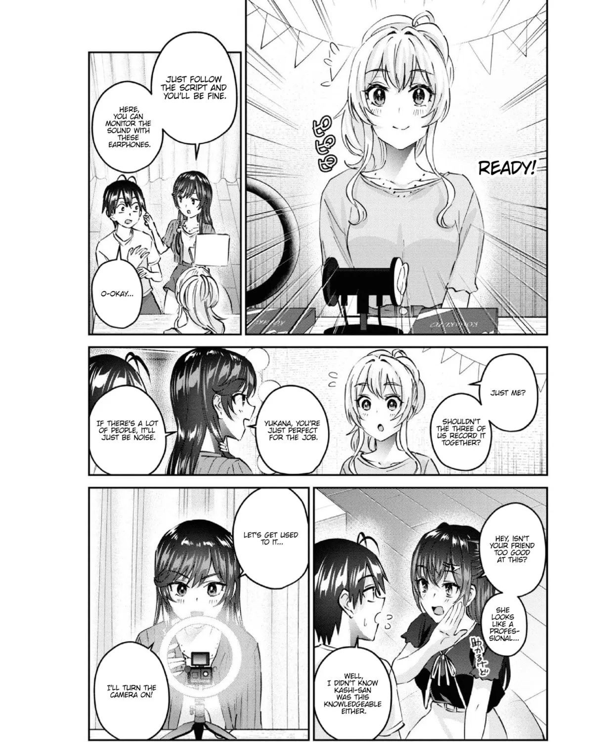 Hajimete no Gal Chapter 156 page 7 - 