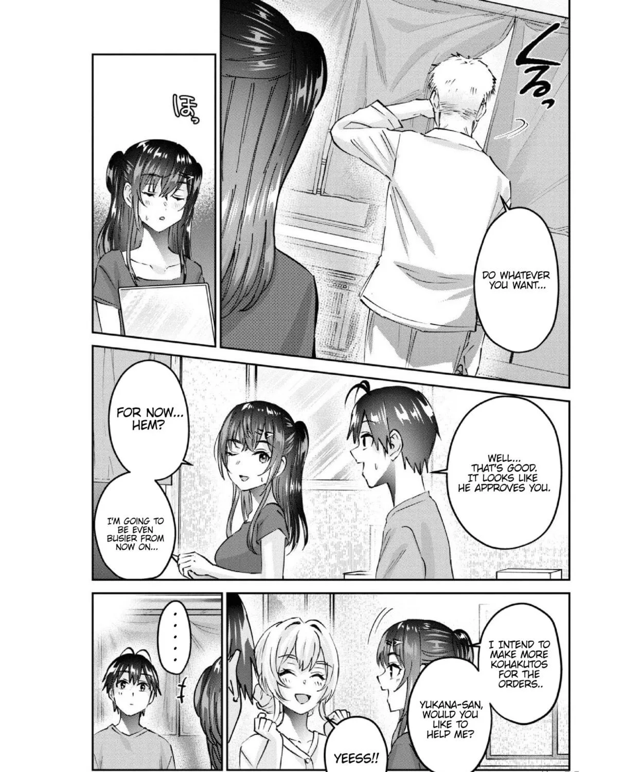 Hajimete no Gal Chapter 157 page 11 - 