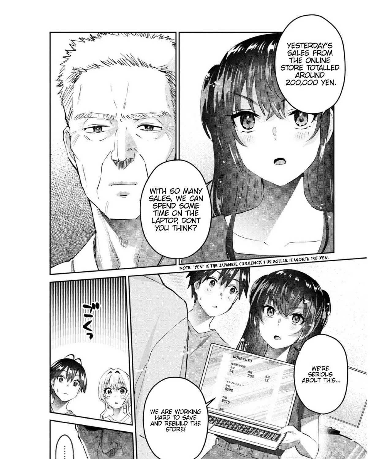 Hajimete no Gal Chapter 157 page 9 - 