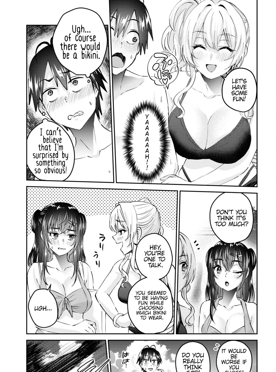Hajimete no Gal Chapter 158 page 15 - 