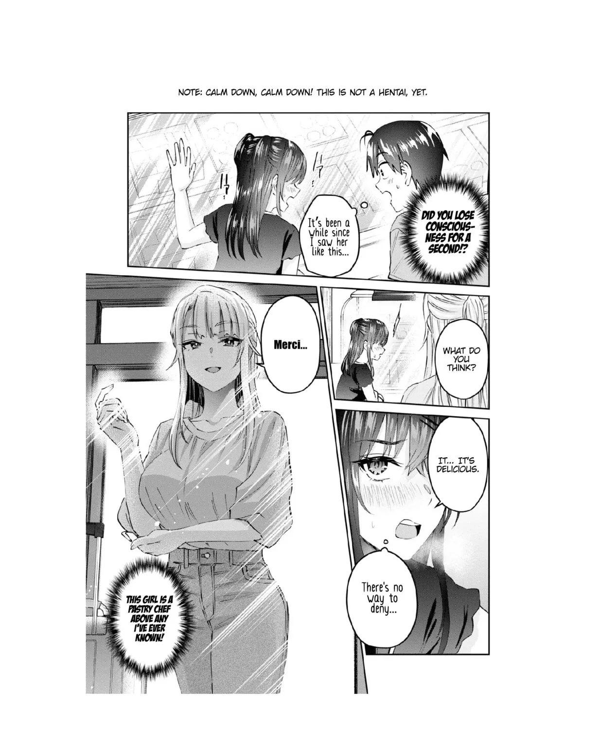 Hajimete no Gal Chapter 159 page 15 - 