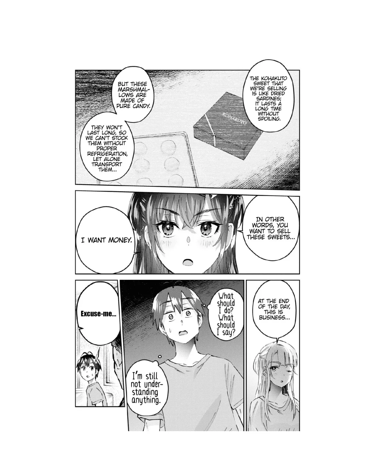Hajimete no Gal Chapter 159 page 21 - 