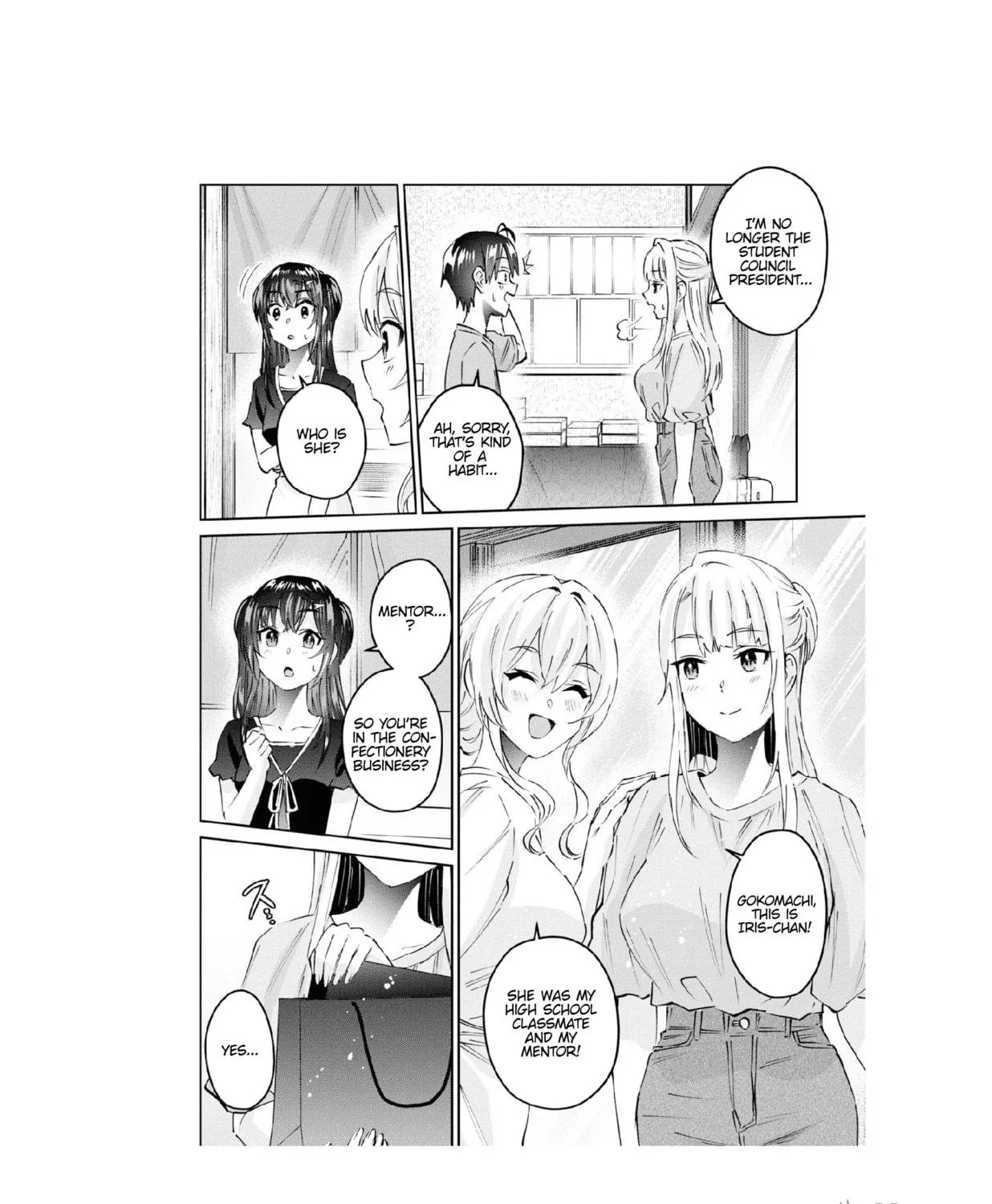 Hajimete no Gal Chapter 159 page 9 - 