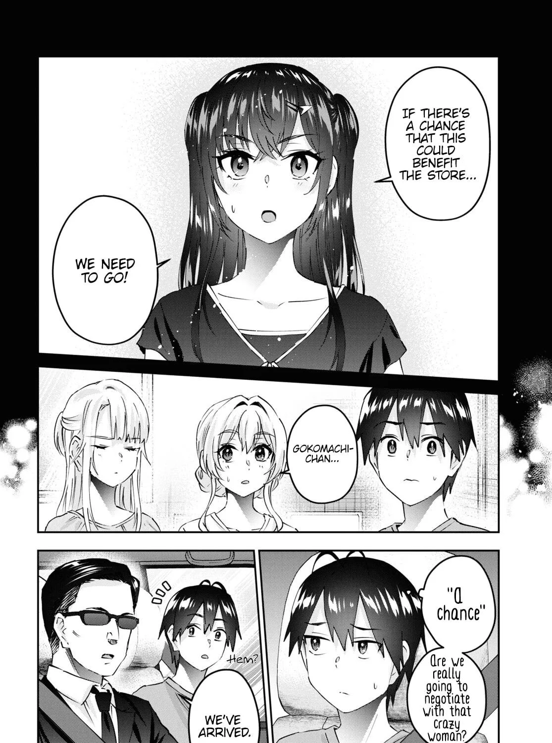 Hajimete no Gal Chapter 160 page 9 - 