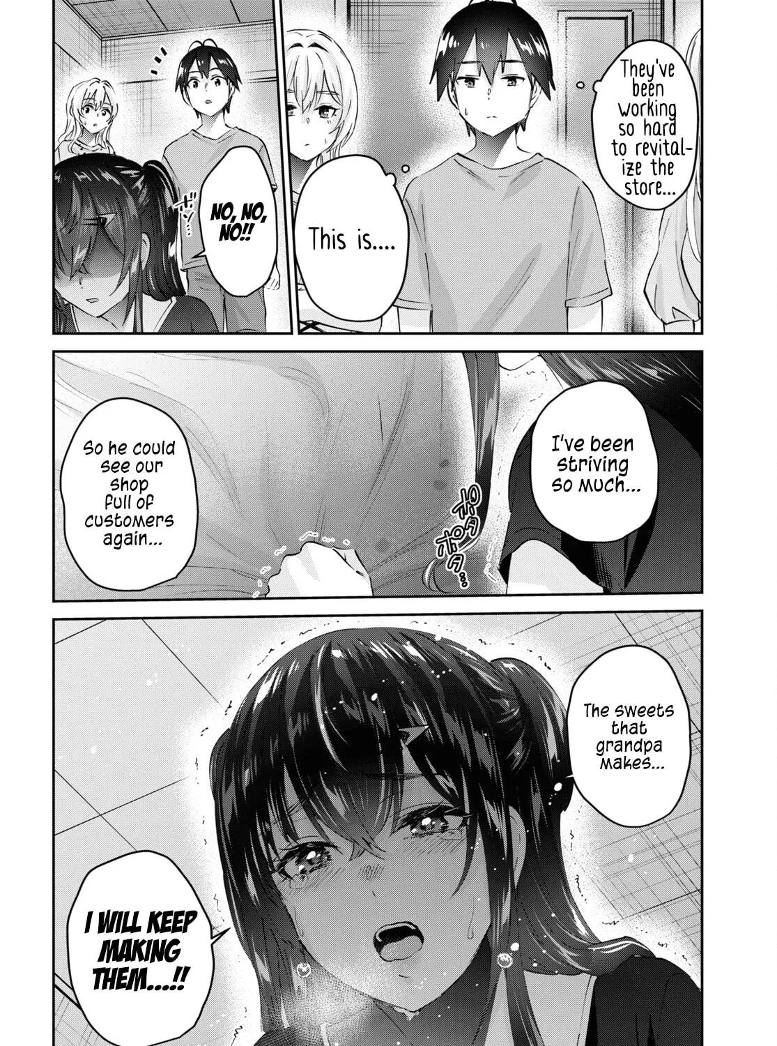 Hajimete no Gal Chapter 165 page 13 - 
