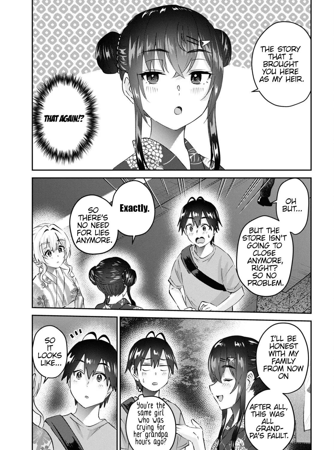 Hajimete no Gal Chapter 165 page 35 - 