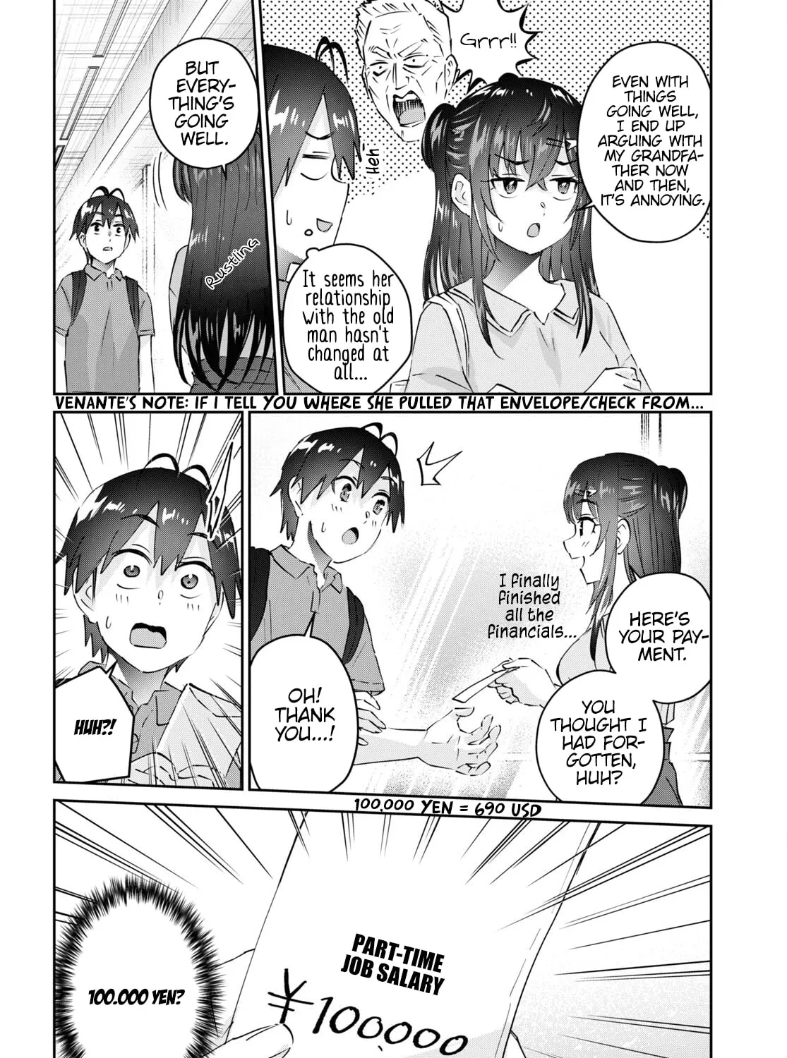 Hajimete no Gal Chapter 166 page 7 - 