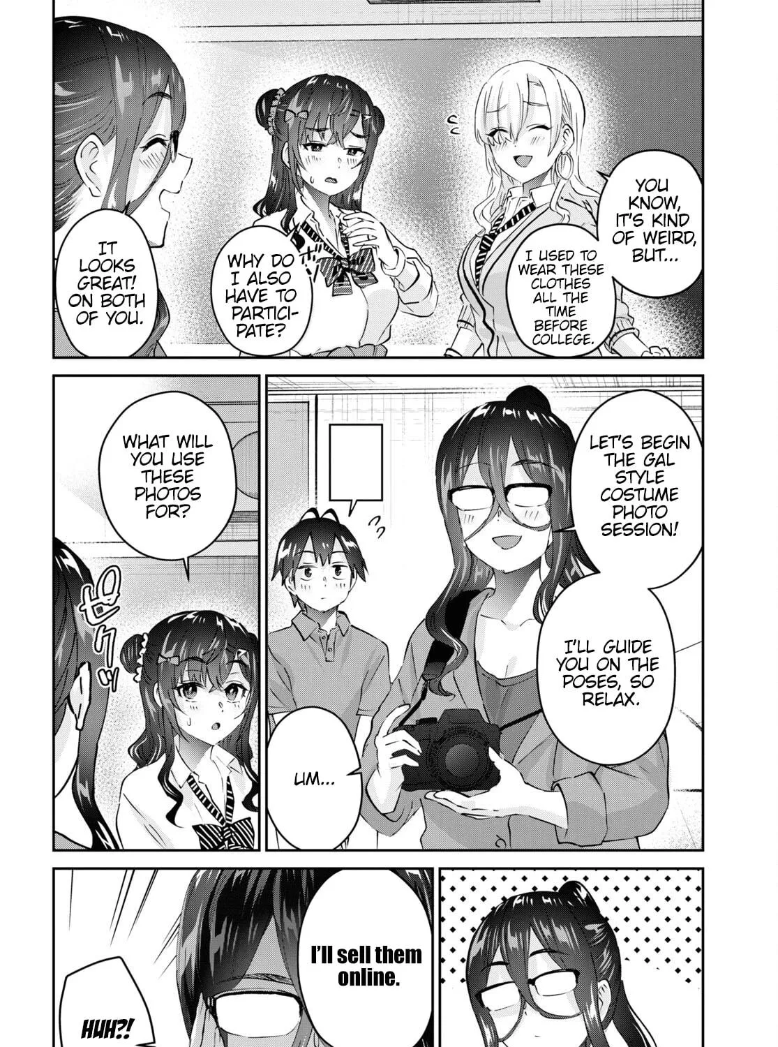 Hajimete no Gal Chapter 167 page 5 - 