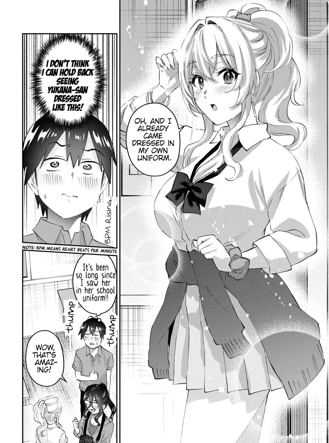 Hajimete no Gal Chapter 167 page 9 - 
