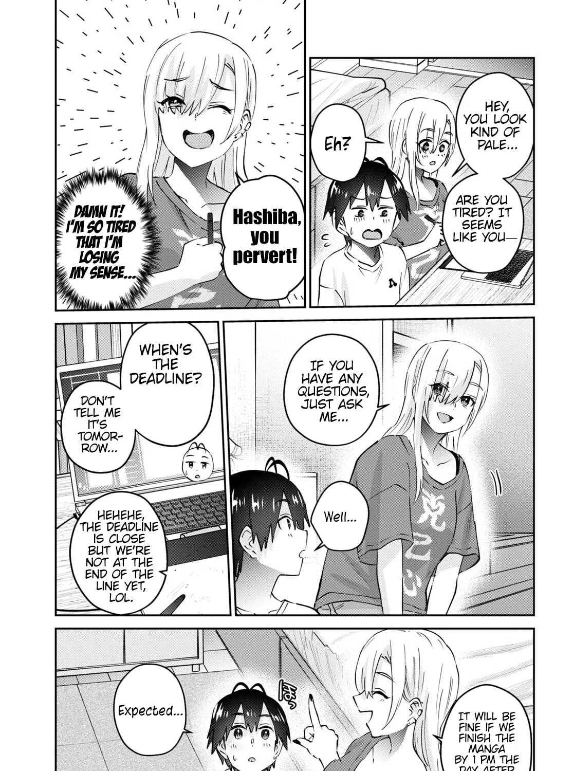 Hajimete no Gal Chapter 168 page 15 - 