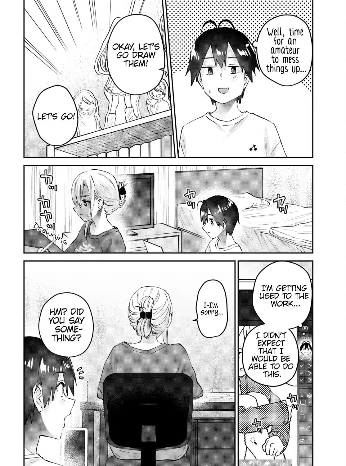 Hajimete no Gal Chapter 168 page 17 - 