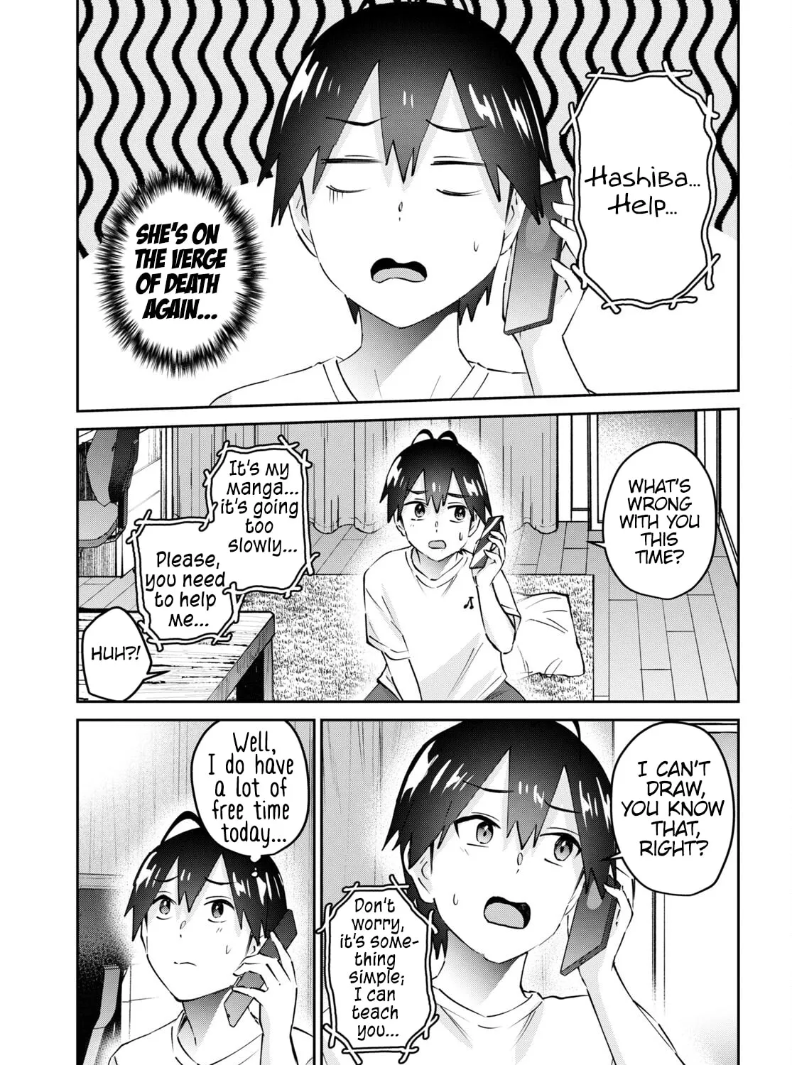 Hajimete no Gal Chapter 168 page 7 - 