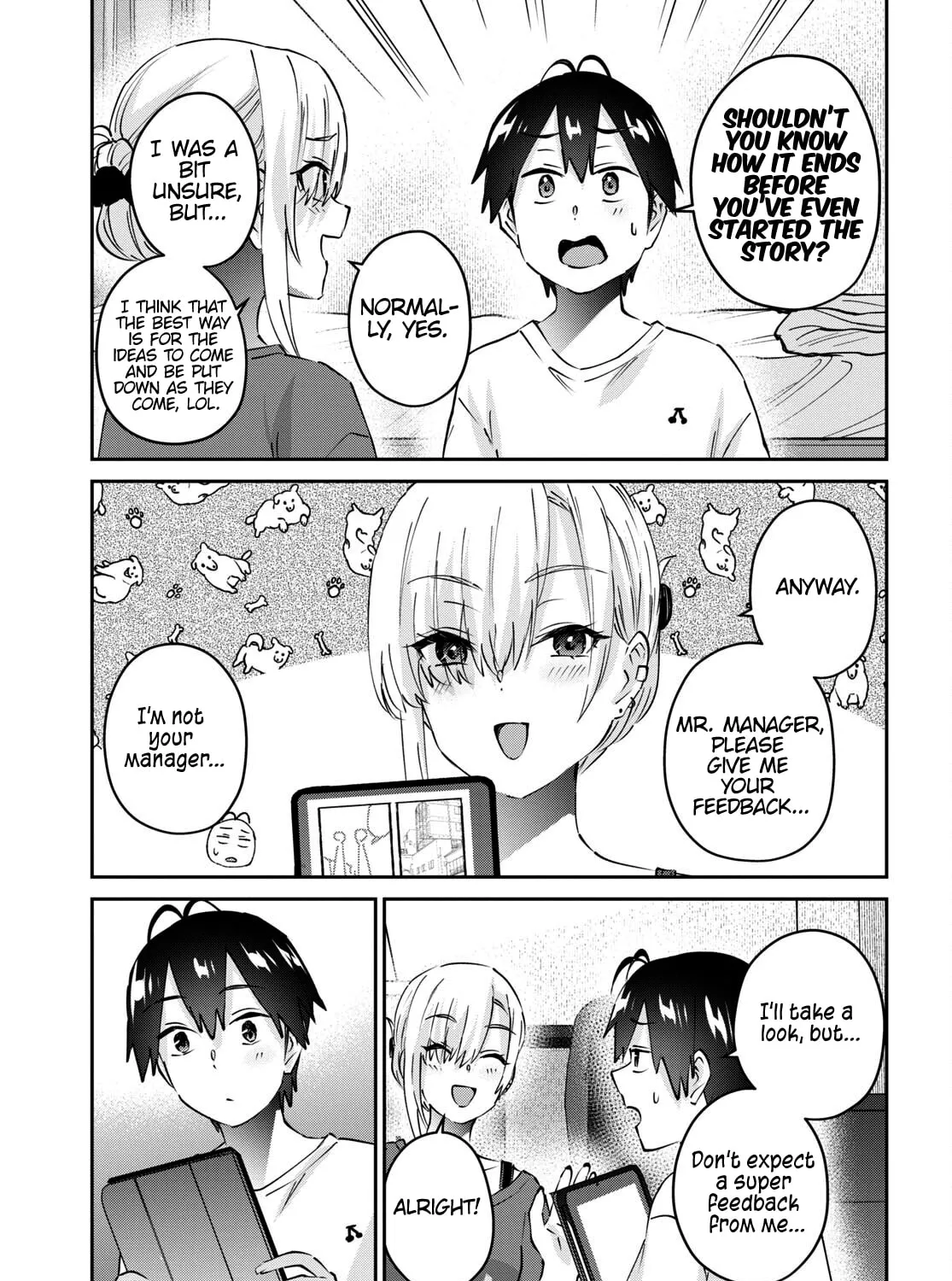 Hajimete no Gal Chapter 169 page 15 - 
